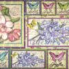 Stamperia Rice Paper 33x49cm - Flowers and butterflies DFS258