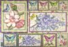 Stamperia Rice Paper 33x49cm - Flowers and butterflies DFS258