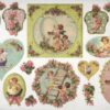 Stamperia Rice Paper 33x49cm  - Vintage Angels DFS261