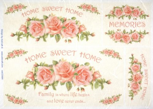 Rice Paper - Home sweet home memories