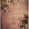 Rice Paper A/3 - Cherry and Roses Wallpaper