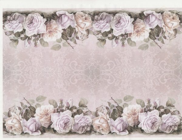 Rice Paper - Pastel roses