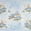 Rice Paper - Winter landscapes blue