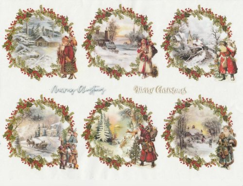 Rice Paper A/3 - Christmas  packets 2