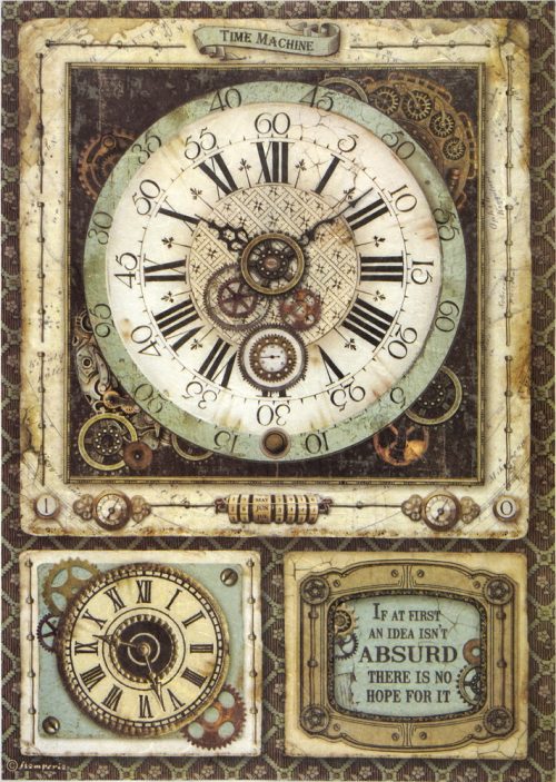 Rice Paper - Voyages Clock