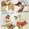 Rice Paper - Gil Elvgren Pin Ups (22 x 32cm)