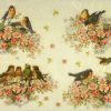 Rice Paper - Flowers with birds 32x45cm