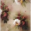 Translucent/Vellum Paper - Red flowers