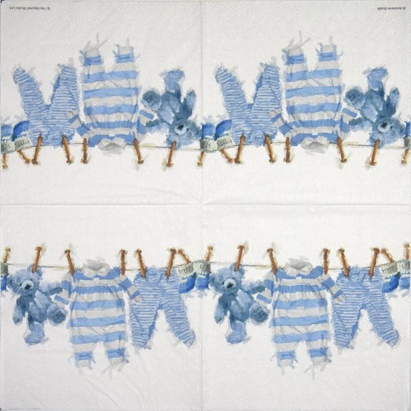 Lunch Napkins (20) - Baby Boy Clothes