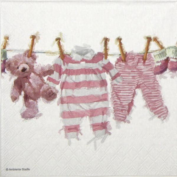 Lunch Napkins (20) - Baby Girl Clothes