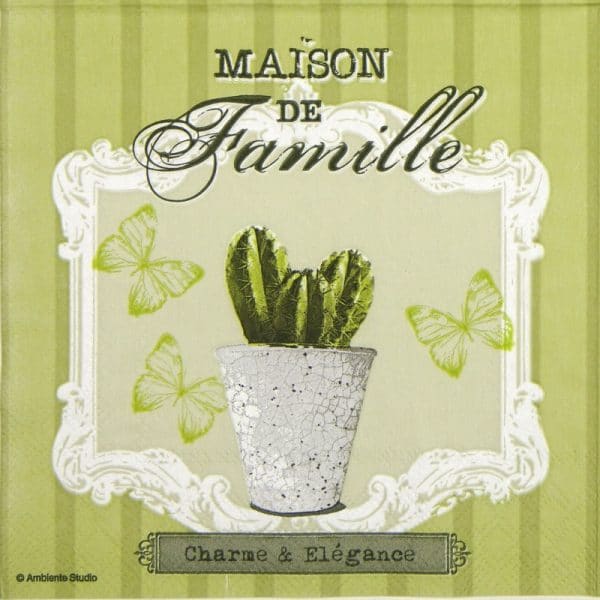 Paper Napkin - Cactus charme