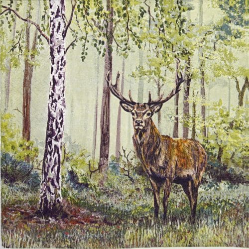 Lunch Napkins (20) - Wild Deer