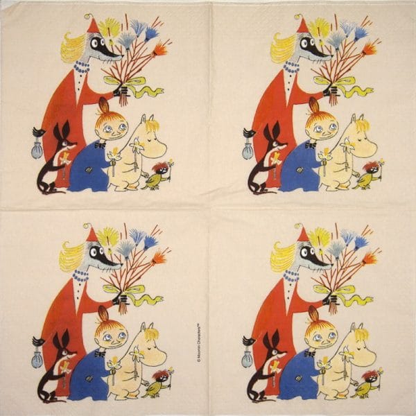 Paper Napkin -  Moomin Easter