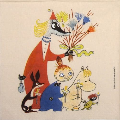 Lunch Napkins (20) - Moomin Easter