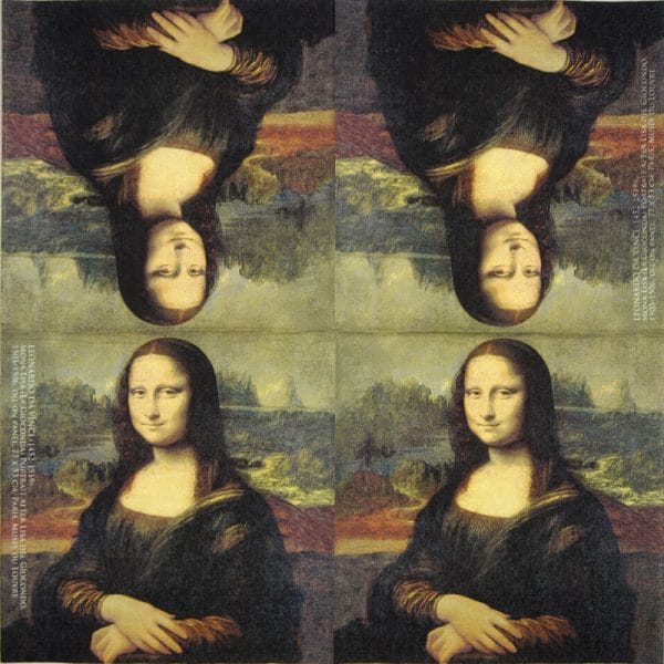 Paper Napkin - Alamy: Mona Lisa (Botticelli)