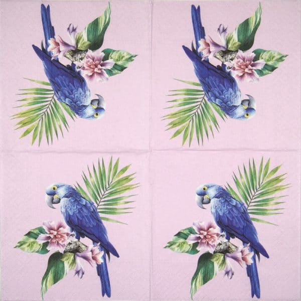 Lunch Napkins (20) - Exotic Parrot