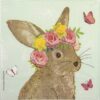 Paper Napkin - Carson Higham: Easter Beauty green