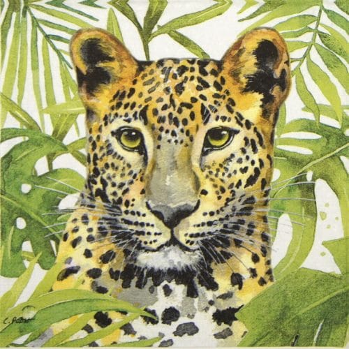Paper Napkin - Carola Pabst: Tropical Leo