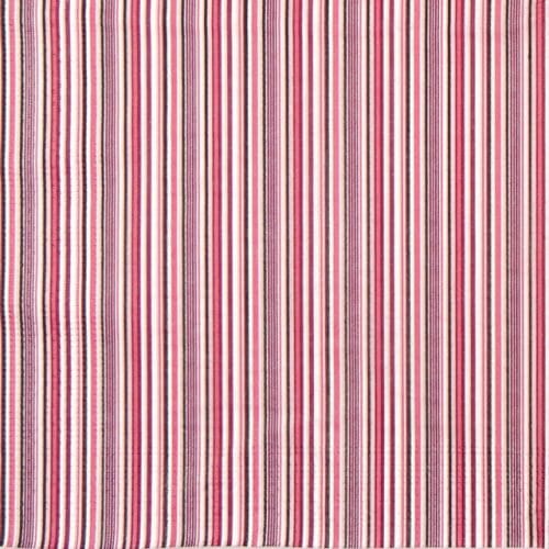 Paper Napkin - Dark Pink Striped