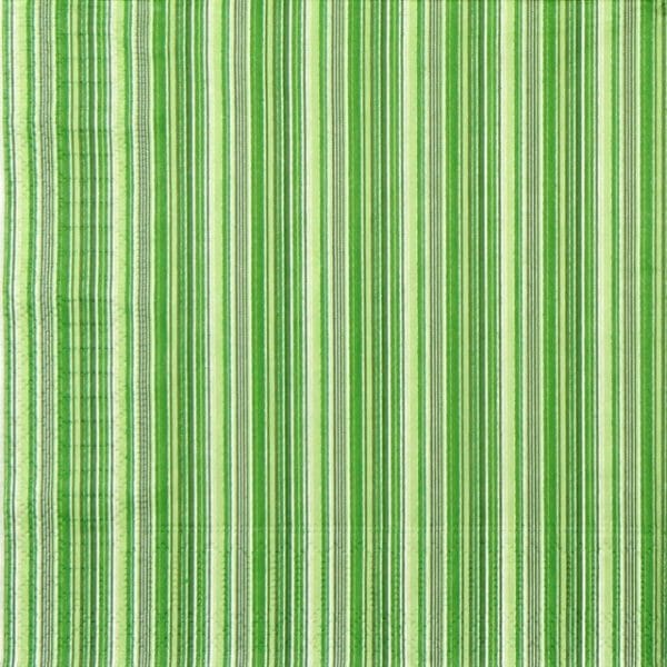 Lunch Napkins (20) - Green Striped