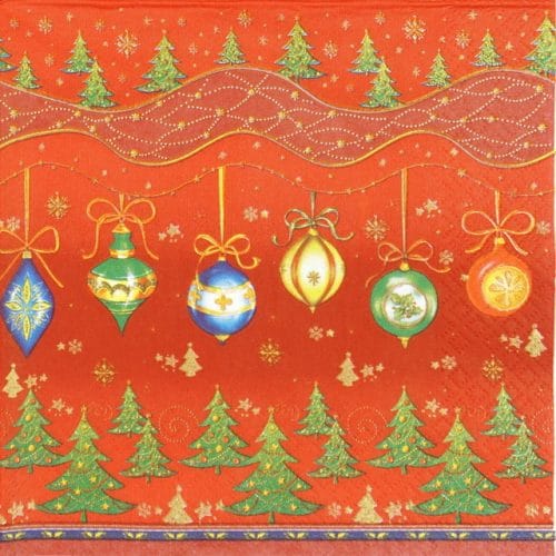 Paper Napkin - Christmas Motif