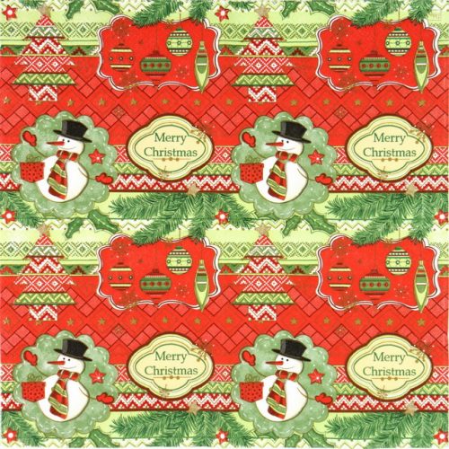 Paper Napkin - Merry Christmas_Daisy_SDGW003701