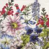 Lunch Napkins (20) - Adriana Sanmartin: Floriculture