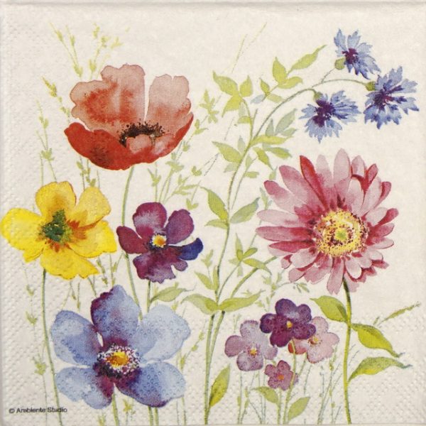 Paper Napkin - Aquarell Meadow