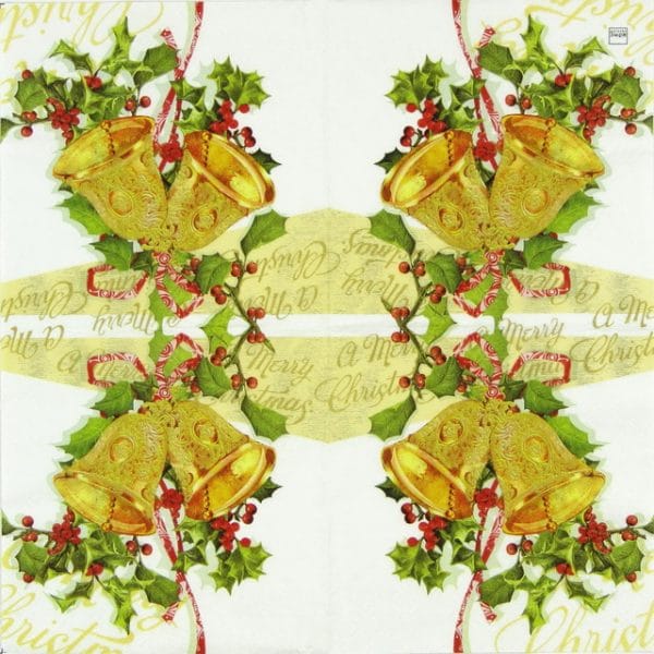 Paper Napkin - Christmas Bells_Home-fashion_611343