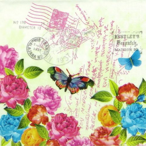 Lunch Napkins (20) - Strehlow: Spring Letter