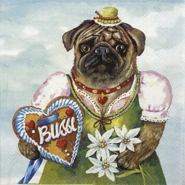 Lunch Napkins (20) - Liesl Pug