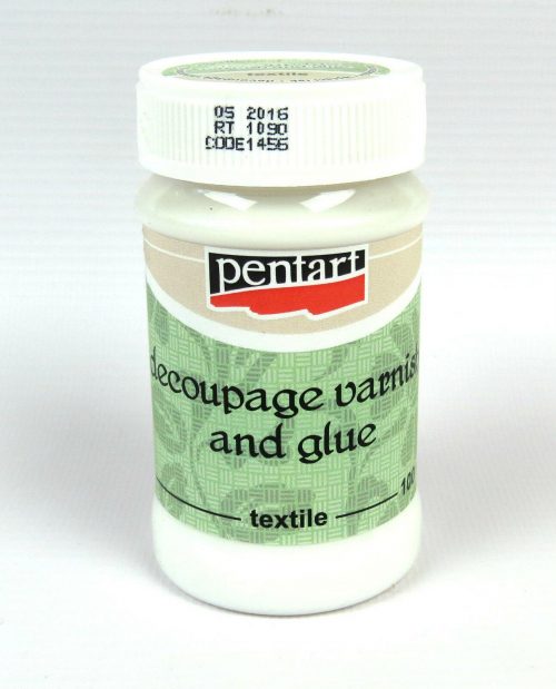 Pentart Varnish and glue for textile 100ml