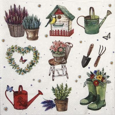 Paper Napkin - Garden feelings - Napkin Shop