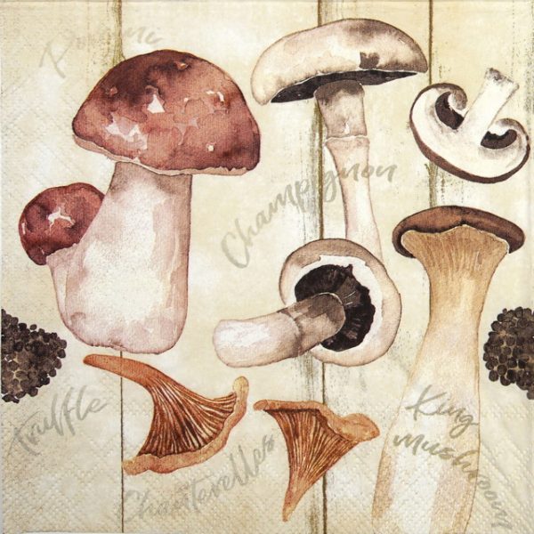 Paper Napkin - Champignon