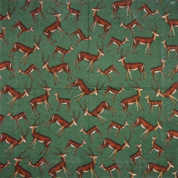 Paper Napkin - Forest Deer - Image 2