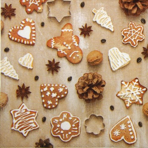 Paper Napkin - Christmas cookies