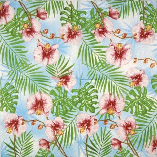 Paper-design_Tropical-plants_210029Q