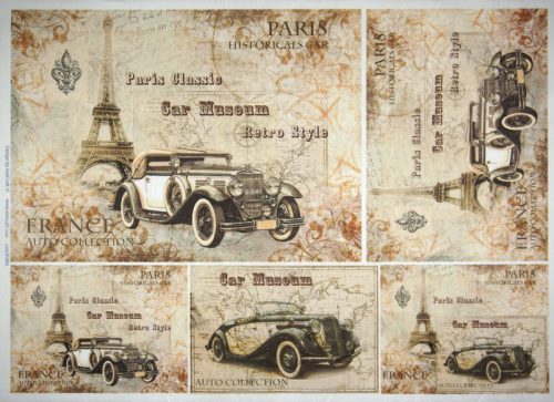 Rice Paper - Paris Historical Car