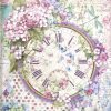 Rice Paper - Clock - DFSA4468 - Stamperia