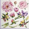 Paper Napkin - Pivoine et Freesia