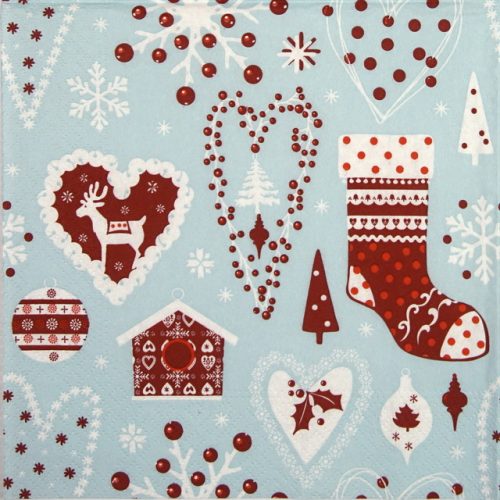 Paper Napkin - Miscellaneous blue