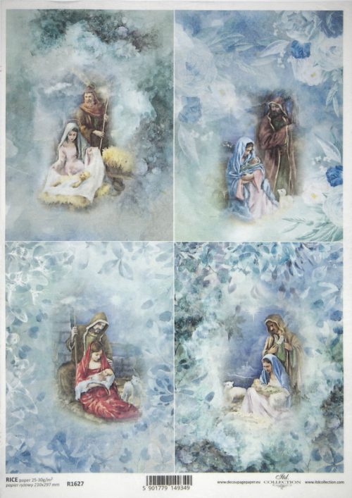 Rice Paper - Holy Family - R1627