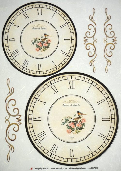 Rice Paper - Clocks