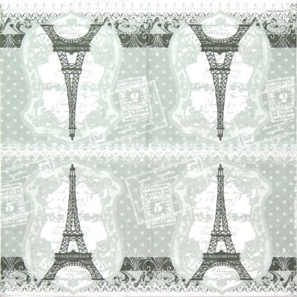 Paper Napkin - Eiffel Tower