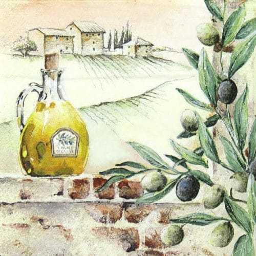 Lunch Napkins (20) - Tuscan Feelings