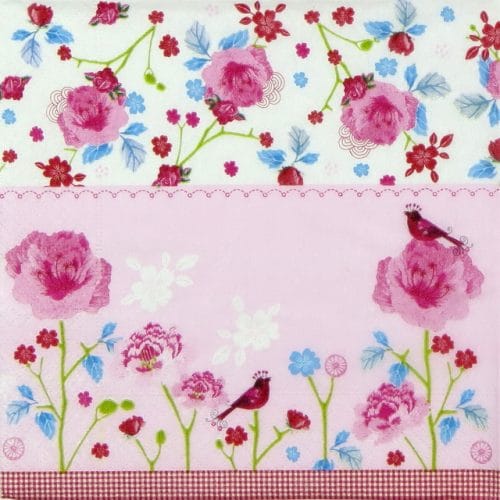 Lunch Napkins (20) - Pink World