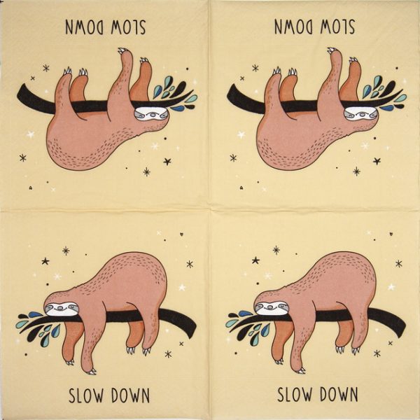 Paper Napkin - Slow Down - Image 2