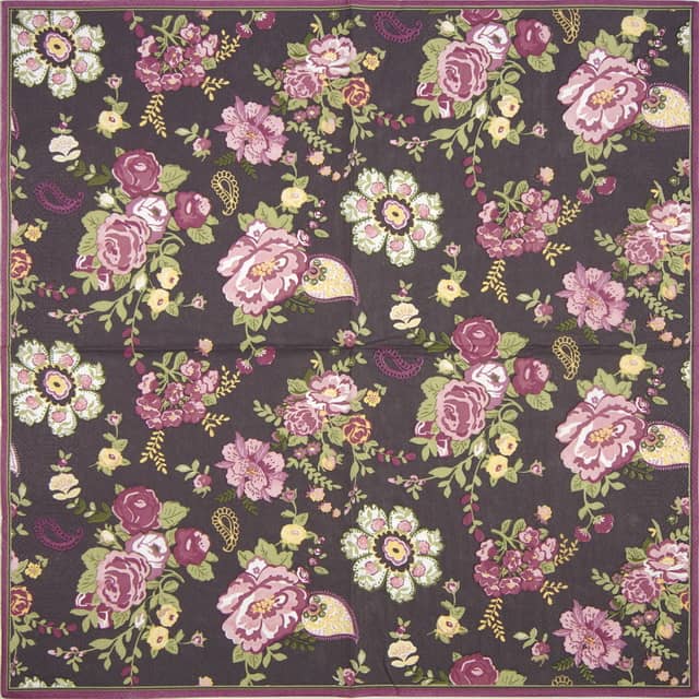 Paper-napkin-Maki_wallpaper-with-roses-claret_Slog046101