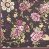 Paper Napkin - Wallpaper with roses claret