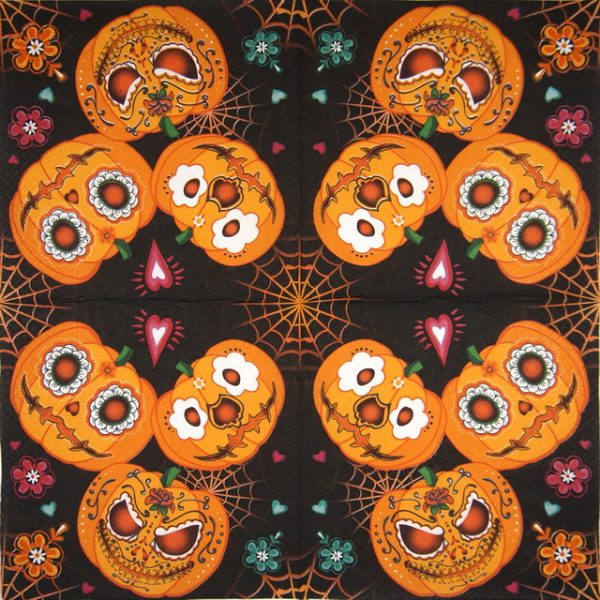 Lunch Napkins (20) - Mexican Pumpkins